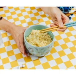 Silver Buffalo Disney Lilo & Stitch Hawaiian Icons 20-Ounce Ramen Bowl And Chopstick Set -Disney Sales Store GUEST 8a37ee94 c48b 414a b139 2429f7aa2edf