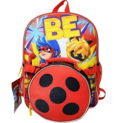 Disney Miraculous Ladybug 16" Backpack With Round Lunch Bag -Disney Sales Store GUEST 8bcf58e1 21e6 44e6 9f0f d6dfc2913f25