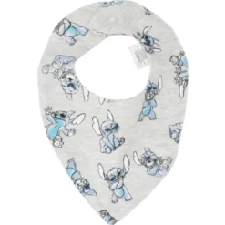 Disney One Size 3 Pack Bibs Blue And Grey -Disney Sales Store GUEST 8cd2b0e7 c4d6 4892 9288 b4e4c6bfe1d8