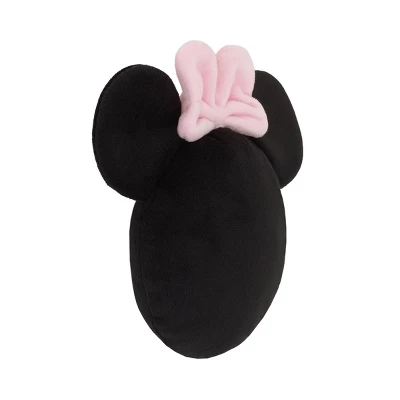 Disney Minnie Mouse Shaped Wall Decor - Black Plush - 3pc 2 Disney Minnie Mouse Shaped Wall Decor - Black Plush - 3pc - Image 2
