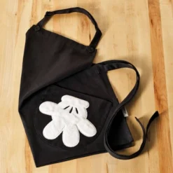 Disney Home Monochrome Adjustable Apron With Glove Pockets Black -Disney Sales Store GUEST 8e13443c 4690 469f 8d8c c2f2070dd145