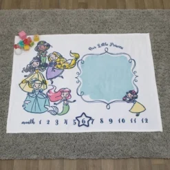 Disney Princess Super Soft Milestone Baby Blanket -Disney Sales Store GUEST 8edd68ce 4224 46b0 8c4f 5a02c9cb6546