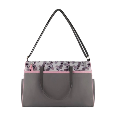 Disney Minnie Mouse Diaper Tote Bag - Gray 1 Disney Minnie Mouse Diaper Tote Bag - Gray