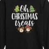 Boys' - Disney - Mickey And Minnie Oh Christmas Treats Long Sleeve Graphic T-Shirt