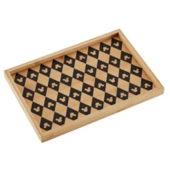 Disney Home Monochrome Small Bamboo Serving Tray -Disney Sales Store GUEST 9bdee315 a7f4 4874 98a4 c8043e0c0f19