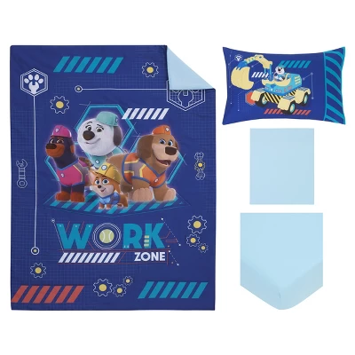 NoJo Disney Junior Pupstruction Work Zone 4 Piece Toddler Bed Set - Comforter, Fitted Bottom Sheet, Flat Top Sheet, And Reversible Pillowcase 7 NoJo Disney Junior Pupstruction Work Zone 4 Piece Toddler Bed Set - Comforter, Fitted Bottom Sheet, Flat Top Sheet, And Reversible Pillowcase - Image 7