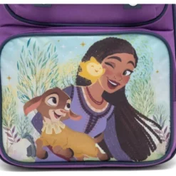 Disney Wish 15.5" Polyester Purple Large Backpack With 2 Front Pockets -Disney Sales Store GUEST a055adff 77a9 421f bfa9 b2caf77b2f35