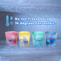Silver Buffalo Disney Lilo & Stitch Faces 1.5-Ounce Freeze Gel Mini Cups | Set Of 4 -Disney Sales Store GUEST a13913e6 e52c 4cfb aeab 0dfbafce5190