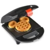Disney Mickey Mouse Mini Waffle Maker, Black