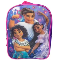 Disney's Encanto Family Mini Purple School Backpack 11" For Kids