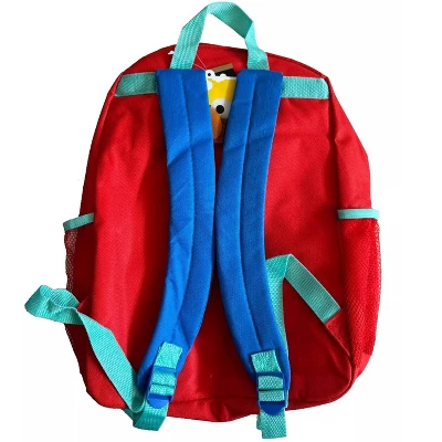 Disney Sesame Street Elmo 16" Dual-Compartment Backpack 1 Disney Sesame Street Elmo 16" Dual-Compartment Backpack