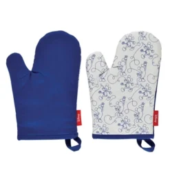 Disney Oven Mitt Set: Abstract Pattern, Contemporary Style, Multicolored, Cotton, Kitchen Textile, 2 Pieces -Disney Sales Store GUEST a37129ef a407 46a6 ae1e 5f40e3c32707