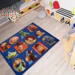 Disney 54"x78" Toy Story Squares Area Rug -Disney Sales Store GUEST a40f735a 4237 4370 8cd8 ae07a7a5ade5