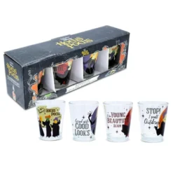 Silver Buffalo Disney Hocus Pocus Sanderson Sisters Mini Shot Glasses | Set Of 4