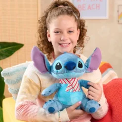 Disney Lilo & Stitch Holiday Large Plush: Polyester Character Stuffed Animal