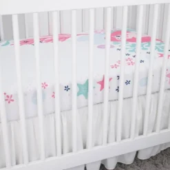 Disney The Little Mermaid Ariel Photo Op Fitted Crib Sheet - Coral/Aqua/White -Disney Sales Store GUEST a6e415fc 0ccf 4913 9336 9ef4ebe411c0