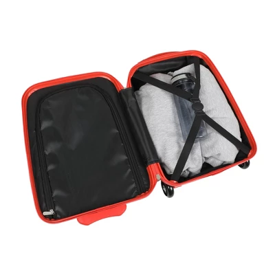 Disney Cars Lightning McQueen Big Face 16.5" Youth Two-Wheel Carry On Luggage 4 Disney Cars Lightning McQueen Big Face 16.5" Youth Two-Wheel Carry On Luggage - Image 4