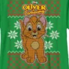 Disney Boy's Oliver & Company Christmas Oliver T-Shirt