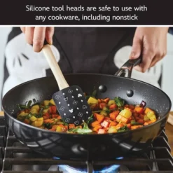 Disney Home Monochrome 2pc Spatula And Spoonula Set Black: Silicone Kitchen Utensils For Adults, Disney Kitchen Collection -Disney Sales Store GUEST aab2e27f 0152 48a2 8832 1bcd976ddf47