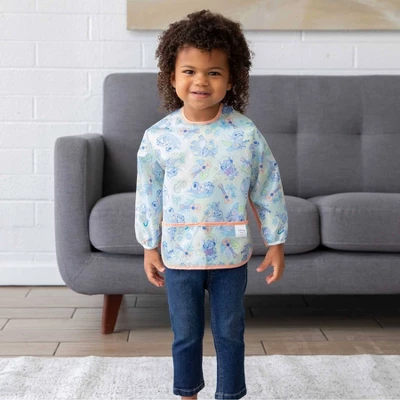 Bumkins Disney Longsleeve Bibs - Aloha Stich 5 Bumkins Disney Longsleeve Bibs - Aloha Stich - Image 5