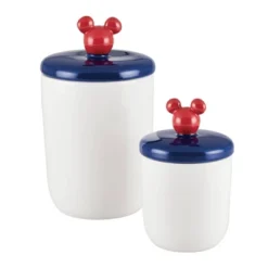 Disney 2pc Ceramic Canisters -Disney Sales Store GUEST ad169aa0 b299 406c b18b e9a0fb775543