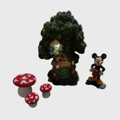 Disney Mickey Mouse Miniature Resin Garden Set With Solar Tree House 7 Disney Mickey Mouse Miniature Resin Garden Set With Solar Tree House -Disney Sales Store GUEST ae5e7efe dc10 4e49 9539 bfee8ad42cc4