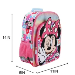 Disney's Minnie Mouse 16" Toddler Kid's Backpack For School And Travel