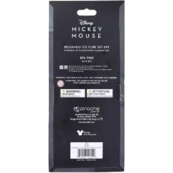 Seven20 Disney Mickey Mouse 6 Piece Reuseable Ice Cube Set