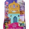 Mattel Disney Princess Jasmine Doll House Stackable Castle With Small Jasmine Doll, 2 Character Friends & 7 Accessories