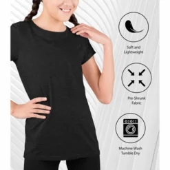 Girls' - Disney - Merry Christmas Fitted Short Sleeve Graphic T-Shirt -Disney Sales Store GUEST bcd6f7b0 79d6 4876 9e59 6236f63d0418 2