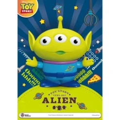 Disney TOY STORY Small Vinyl Piggy Bank: ALIEN