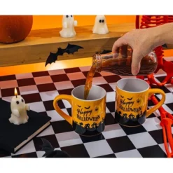 Silver Buffalo Disney Halloween Mickey And Minnie Mouse 14-Ounce Ceramic Mugs | Set Of 2 11 Silver Buffalo Disney Halloween Mickey And Minnie Mouse 14-Ounce Ceramic Mugs | Set Of 2 -Disney Sales Store GUEST be150441 9dcf 4843 9b12 f5f93b17bc5e