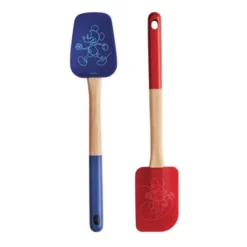 Disney Home Bon Voyage 2pc Spatula And Spoonula Set: Multicolored Kitchen Utensil Set For Adults, Hand Wash, Wood -Disney Sales Store GUEST c059e076 7ae5 4767 96dc 6c6805a17af9