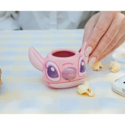 Silver Buffalo Disney Lilo & Stitch Angel Sculpted Ceramic Mini Mug | Holds 3 Ounces -Disney Sales Store GUEST c1fb3f6d 33ee 4149 8b57 c9c2e042bf8d