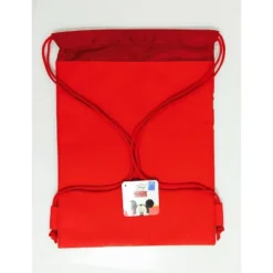 Disney Red Mickey Mouse Drawstring Backpack - Mickey Mouse Drawstring Bag