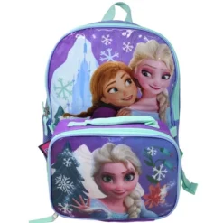 Disney Frozen Elsa And Anna Backpack With Insulated Detachable Lunch Bag 2pc Set -Disney Sales Store GUEST c4a70638 5b45 4b6e ae6f 24a955e0f6b3