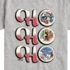 Boys' - Disney - Mickey And Friends Ho Ho Ho Vintage Christmas Short Sleeve Graphic T-Shirt