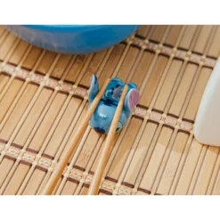 Silver Buffalo Disney Lilo & Stitch 2-Pair Wooden Chopstick Set With Ceramic Rests -Disney Sales Store GUEST c8dee76a 71d8 40f6 98fc 7162d7d04088