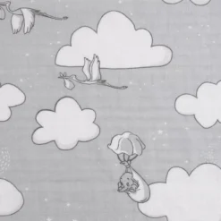 NoJo Disney Dumbo Gray And White 3 Piece Muslin Swaddle Baby Blanket Set -Disney Sales Store GUEST c9c7d680 496d 47ff 96ca 66eea0e98b83