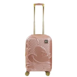 FUL Disney Textured Mickey Mouse 22in Hard Sided Rolling Luggage