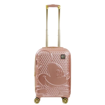 FUL Disney Textured Mickey Mouse 22in Hard Sided Rolling Luggage 1 FUL Disney Textured Mickey Mouse 22in Hard Sided Rolling Luggage