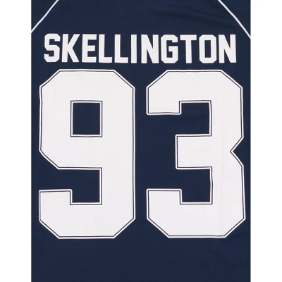 Disney Nightmare Before Christmas Jack Skellington Mesh Soccer Jersey Athletic V-neck Raglan T-Shirt Adult 5 Disney Nightmare Before Christmas Jack Skellington Mesh Soccer Jersey Athletic V-neck Raglan T-Shirt Adult - Image 5