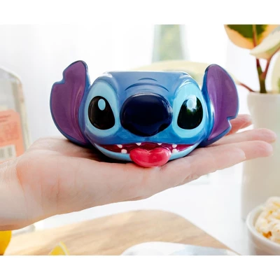 Silver Buffalo Disney Stitch 2oz Sculpted Ceramic Mini Cup / Shot Glass 3 Silver Buffalo Disney Stitch 2oz Sculpted Ceramic Mini Cup / Shot Glass - Image 3