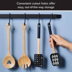 Disney Home Monochrome 2pc Spatula And Spoonula Set Black: Silicone Kitchen Utensils For Adults, Disney Kitchen Collection -Disney Sales Store GUEST cedc87d3 067d 4be3 8a72 e668fd55ef75