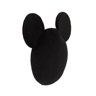 Disney Mickey Mouse Shaped Wall Decor - Black Plush - 3pc 2 Disney Mickey Mouse Shaped Wall Decor - Black Plush - 3pc - Image 2