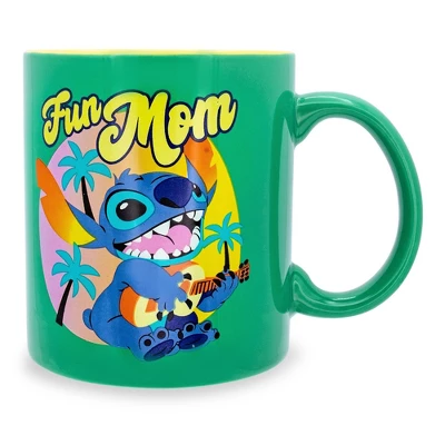 Silver Buffalo Disney Lilo & Stitch "Fun Mom" Ceramic Mug | Holds 20 Ounces 8 Silver Buffalo Disney Lilo & Stitch "Fun Mom" Ceramic Mug | Holds 20 Ounces - Image 8