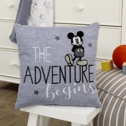 Disney Mickey Mouse - Call Me Mickey Blue And White The Adventure Begins Decorative Throw Pillow -Disney Sales Store GUEST cf63d89d e9a7 41f9 98b7 1aef8d8616fe