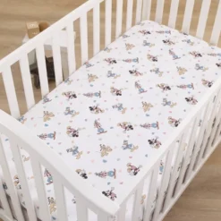 Disney Baby Mickey Mouse And Friends Fitted Crib Sheet -Disney Sales Store GUEST d06db52a a1f1 41c4 a72d 8d20603e8b6d