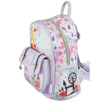 Disney Sleeping Beauty Wondapop 11" Vegan Leather Mini Backpack 7 Disney Sleeping Beauty Wondapop 11" Vegan Leather Mini Backpack - Image 7