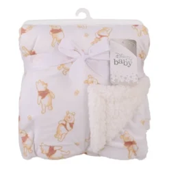 Disney Winnie The Pooh Plush Baby Blanket -Disney Sales Store GUEST d376b9b7 bc12 4040 9660 3bf5cedafae1